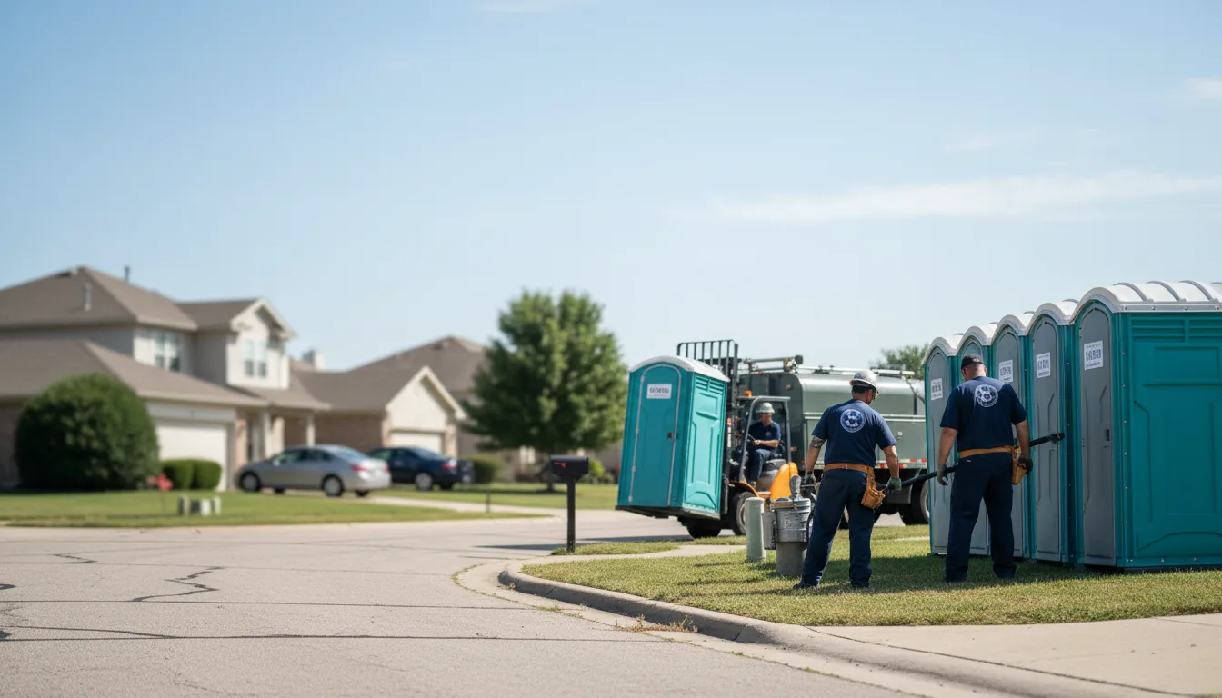 Porta Potty Rental in Franklin Park, IL near me